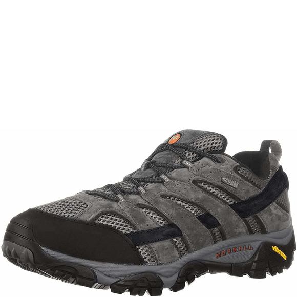 MERRELL MENS MOAB 2 WTPF HIKING SHOE, GRANITE, 12 US - Picture 2 of 6